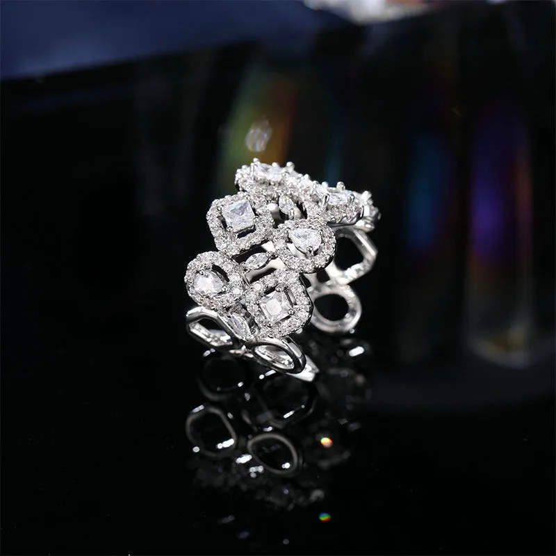 Fashion high-end thick ring