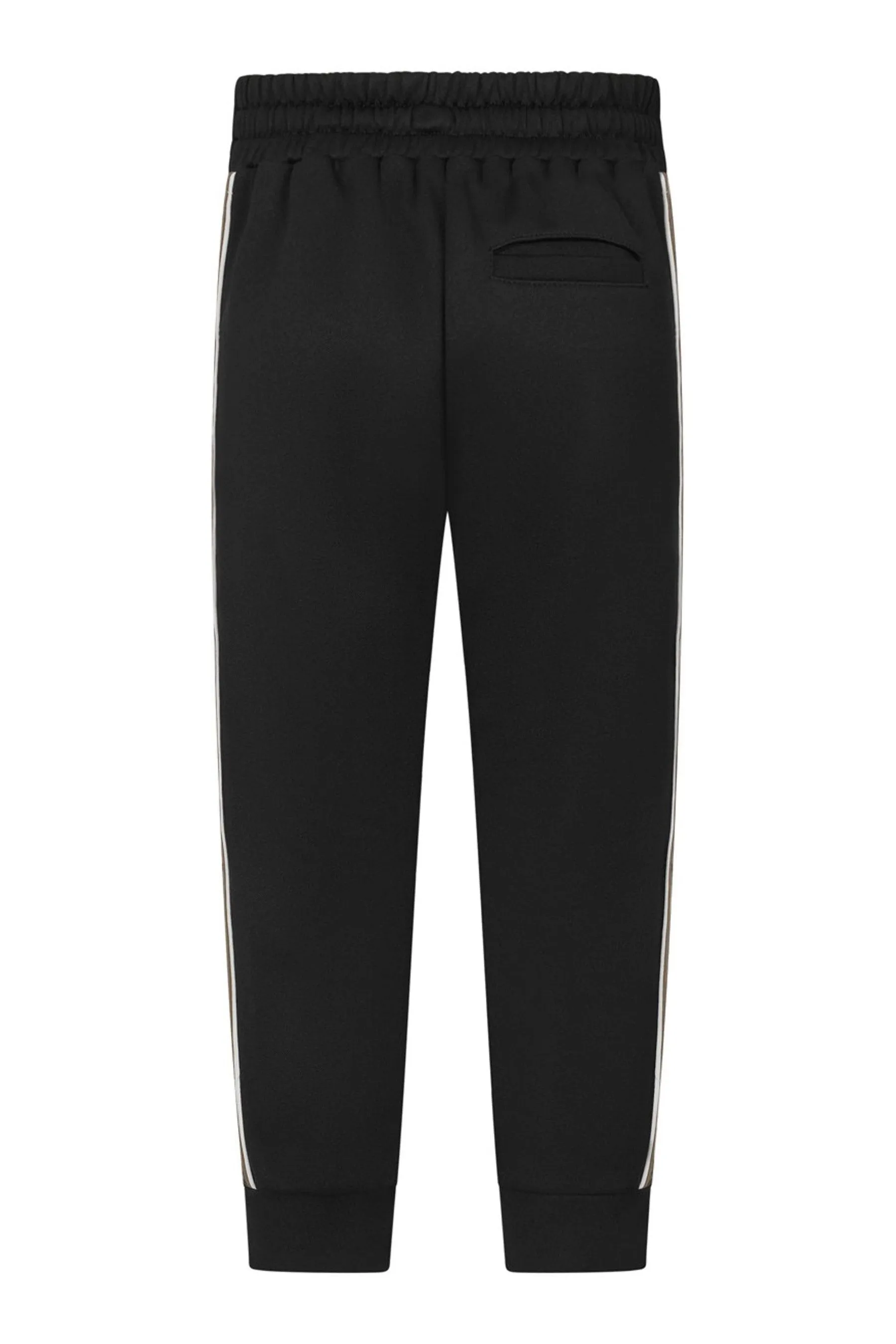 Fendi Kids Technical Sweatpants in Black