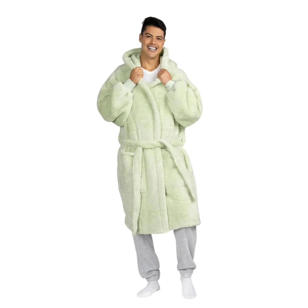 Fluffy Green Oodie Dressing Gown ™