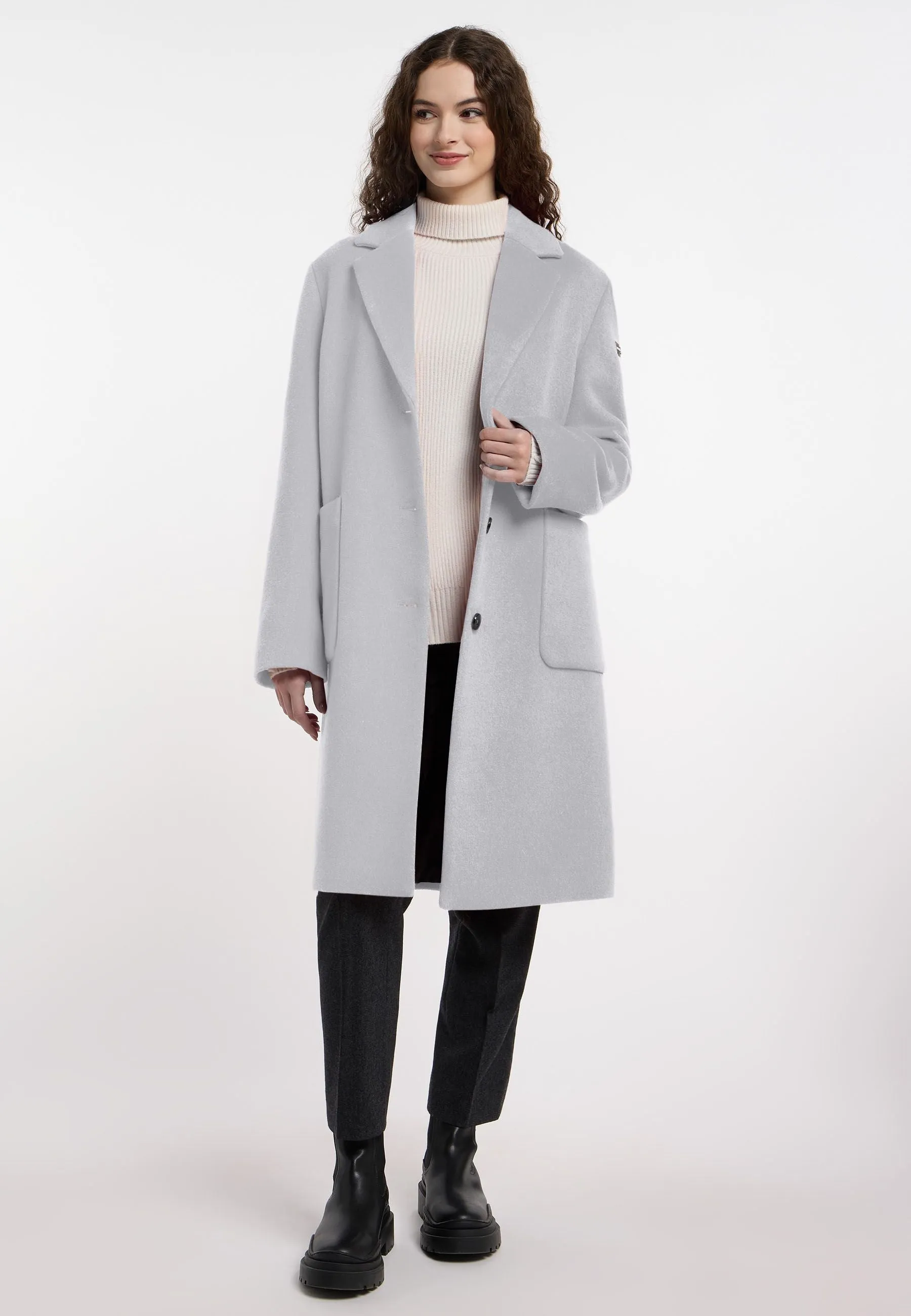 FRIEDA & FREDDIES OFF-WHITE COAT