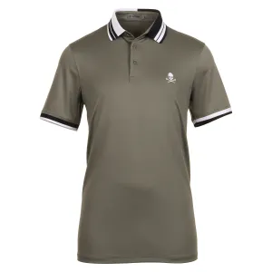 G/FORE Contrast Rib Tech Jersey Polo