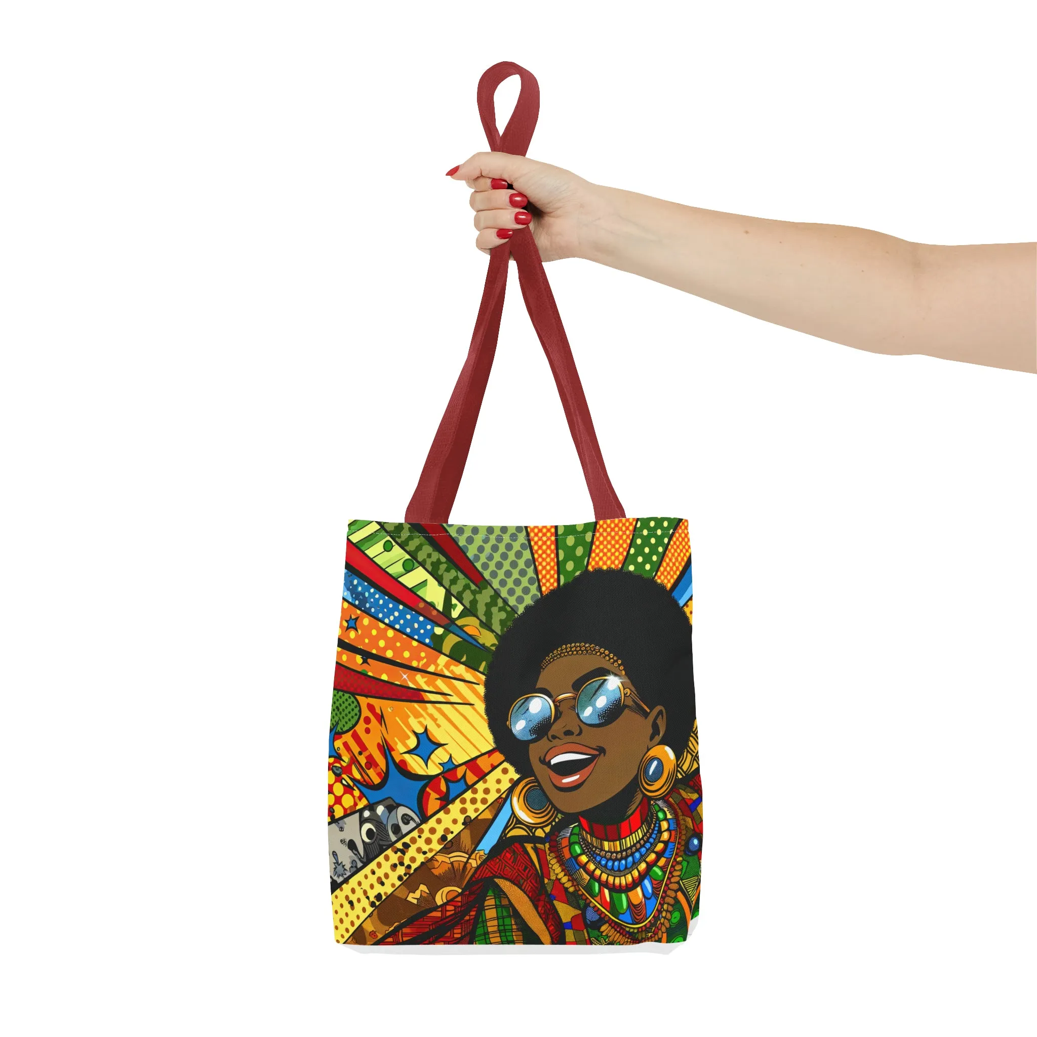 Girl Power Comic Tote Bag