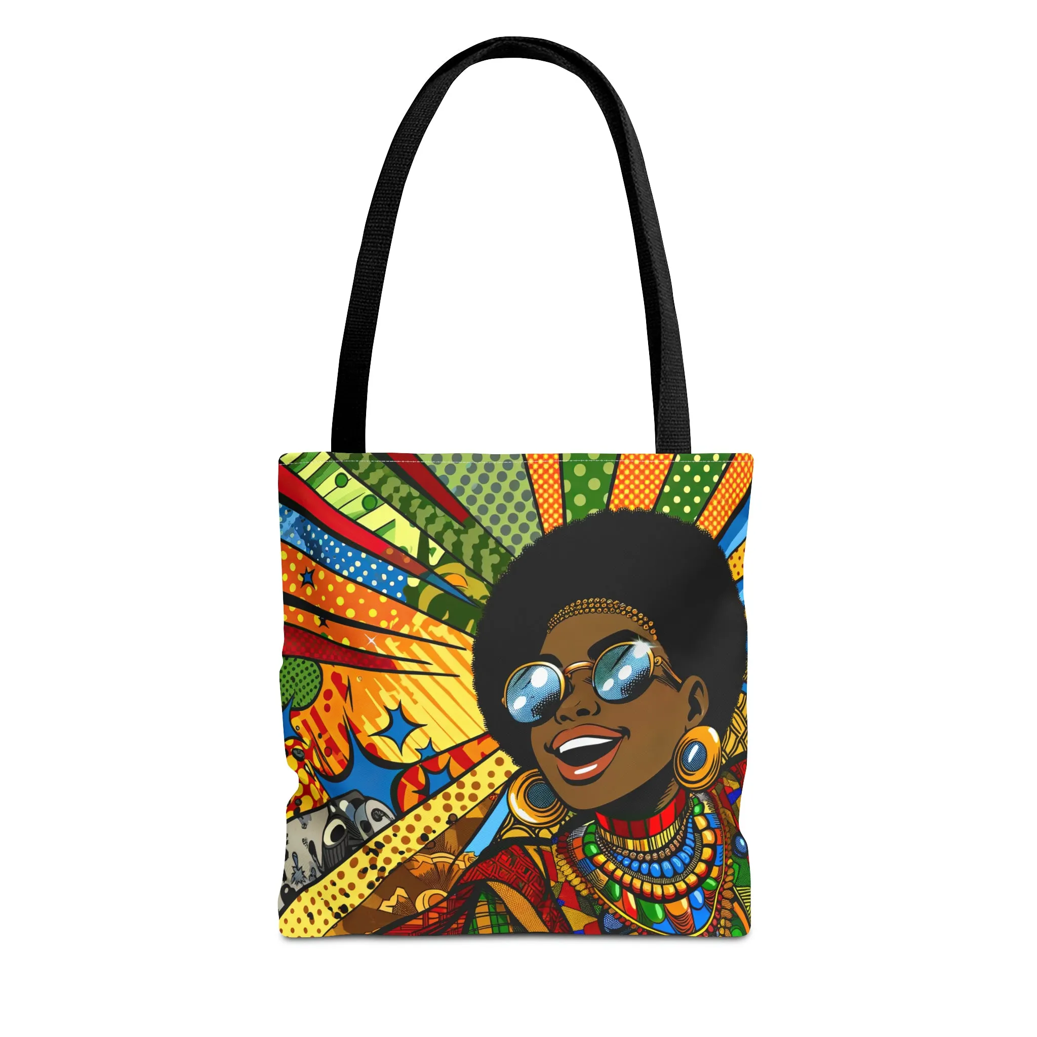 Girl Power Comic Tote Bag