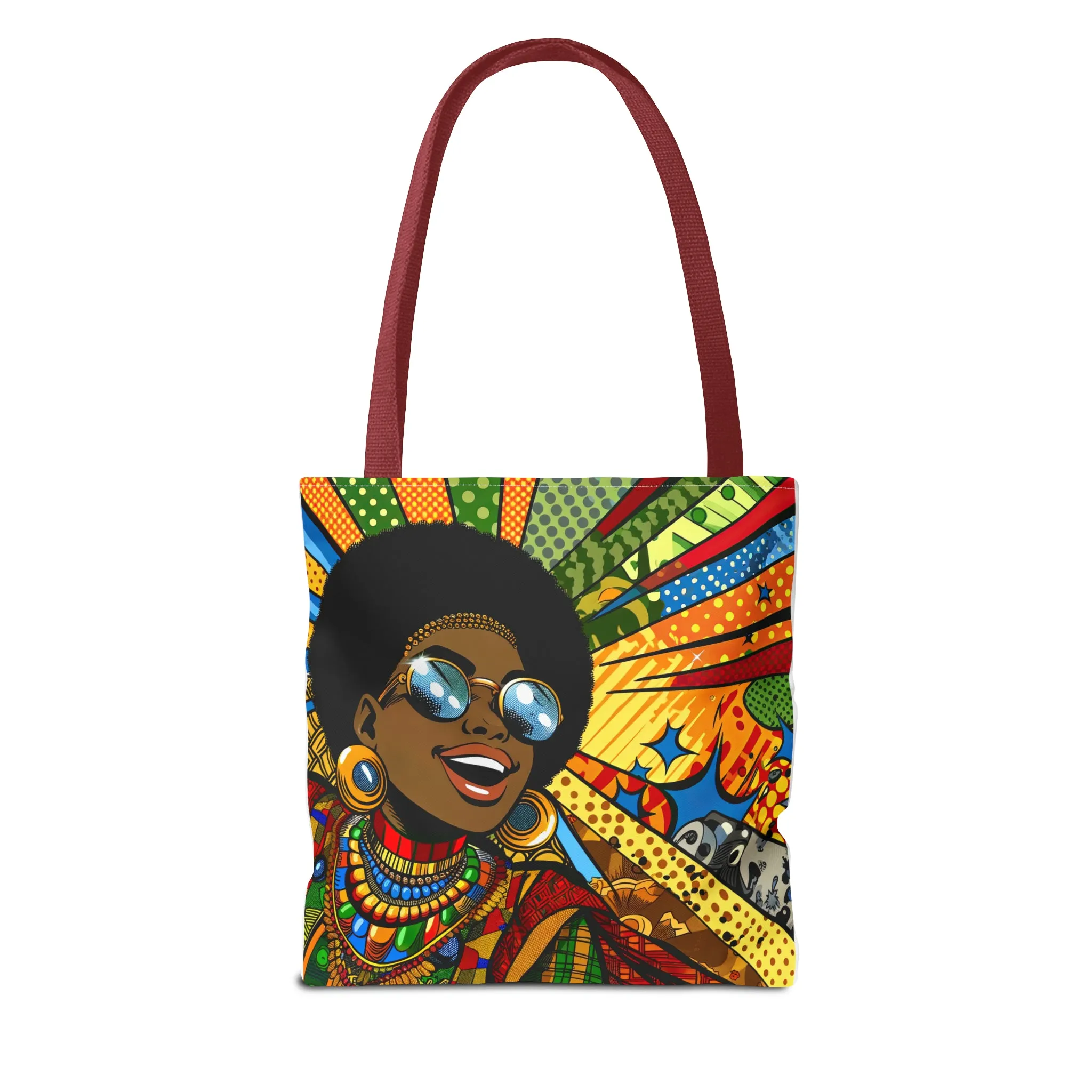 Girl Power Comic Tote Bag