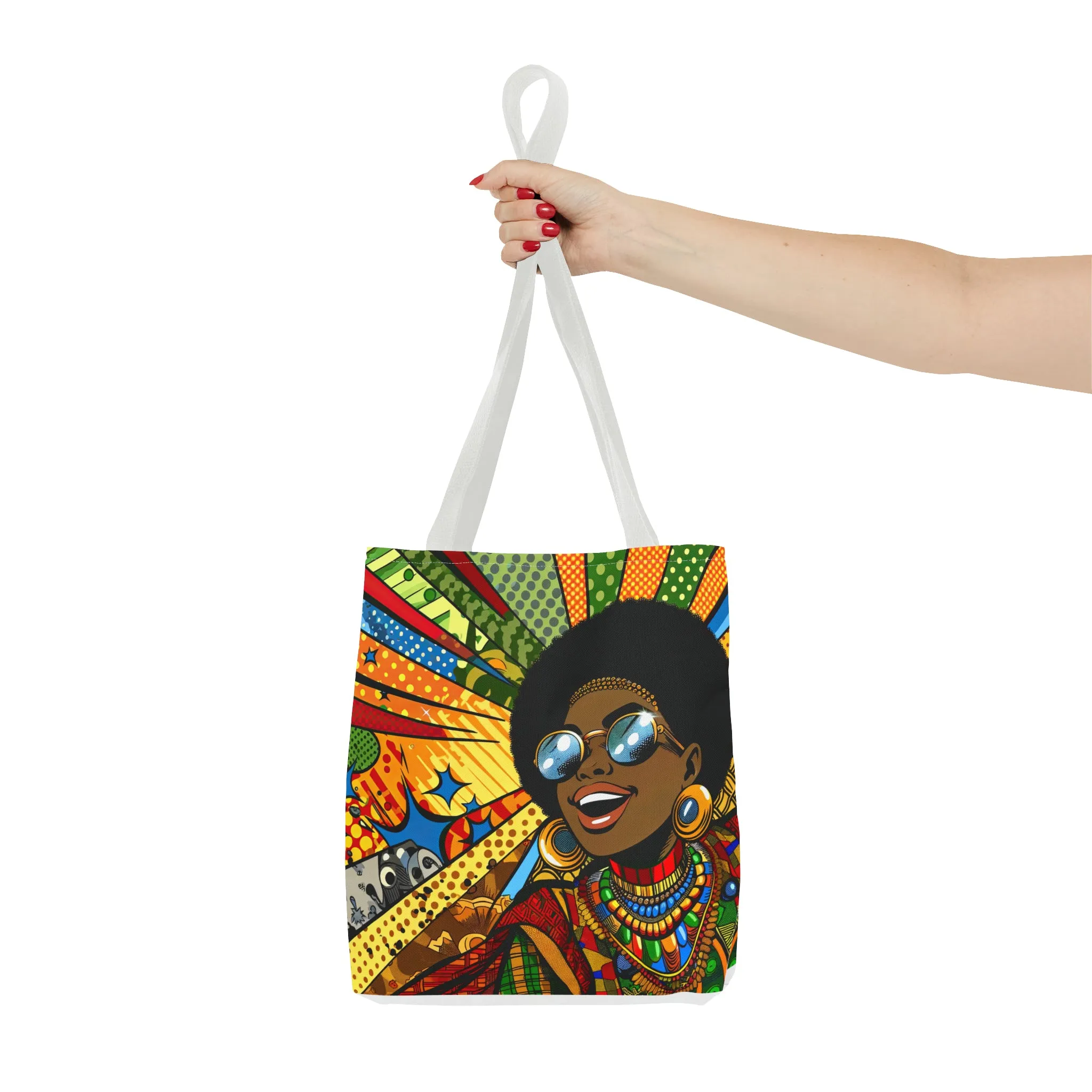 Girl Power Comic Tote Bag