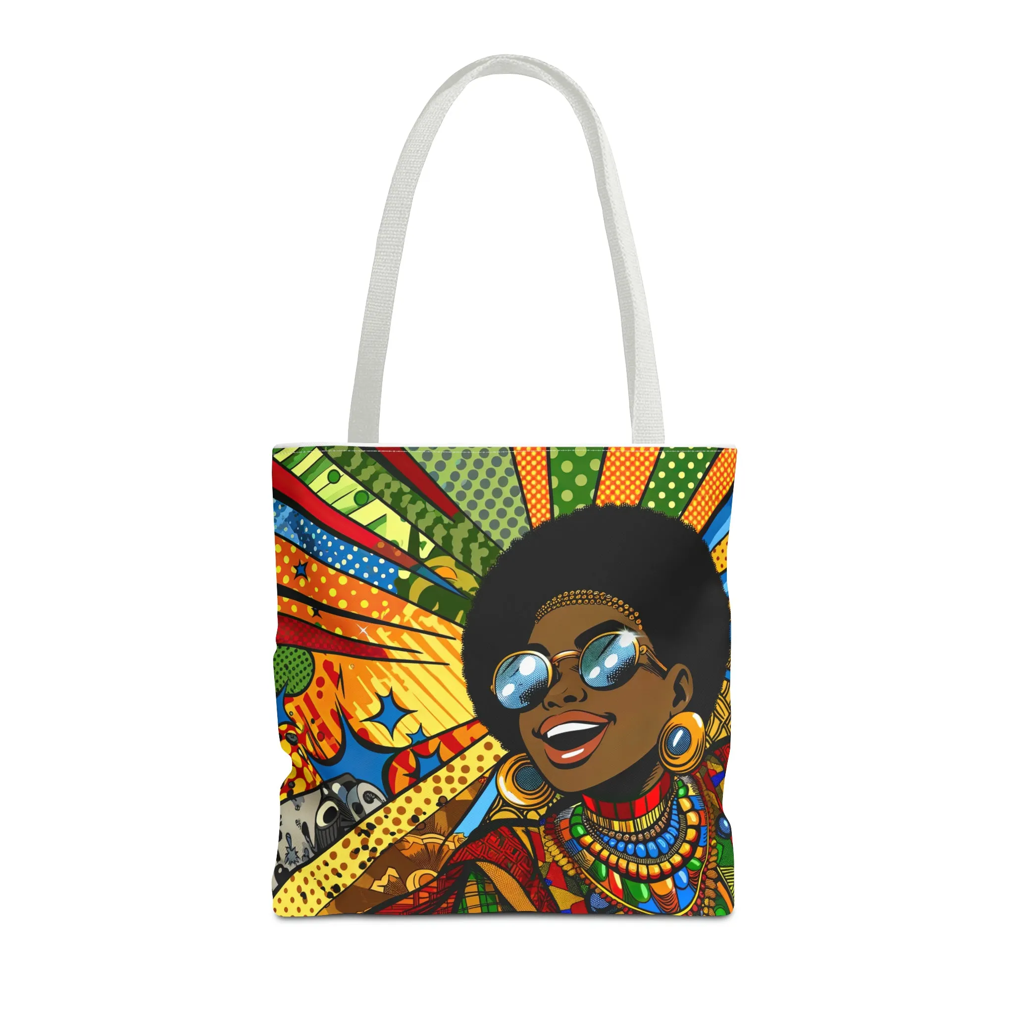 Girl Power Comic Tote Bag