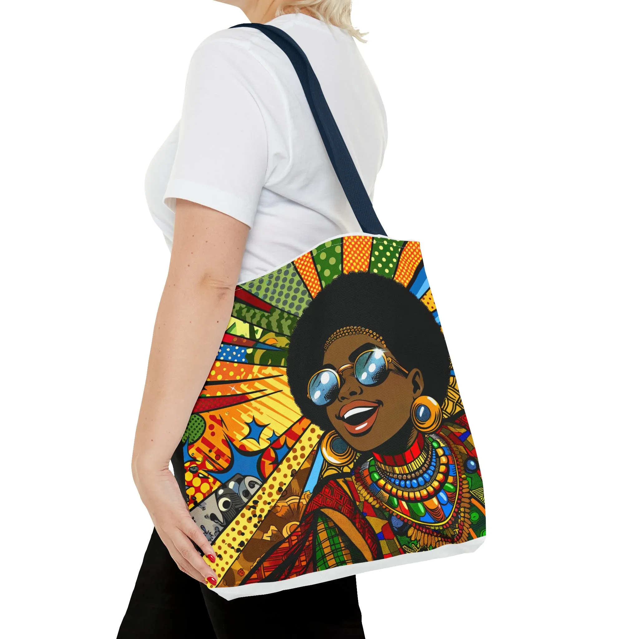 Girl Power Comic Tote Bag