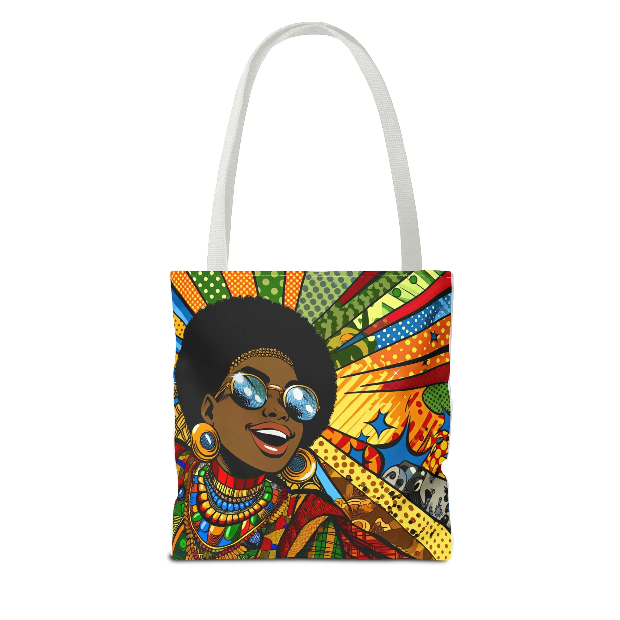 Girl Power Comic Tote Bag