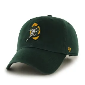 Green Bay Packers 47 Brand Green 1968 Legacy Clean Up Adjustable Slouch Hat Cap