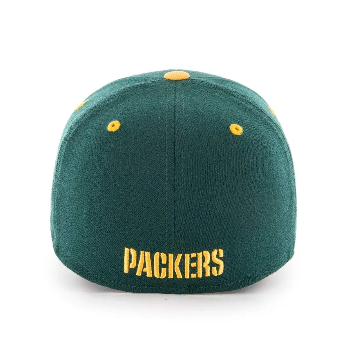 Green Bay Packers 47 Brand Two-Tone Contender Stretch Fit Hat Cap