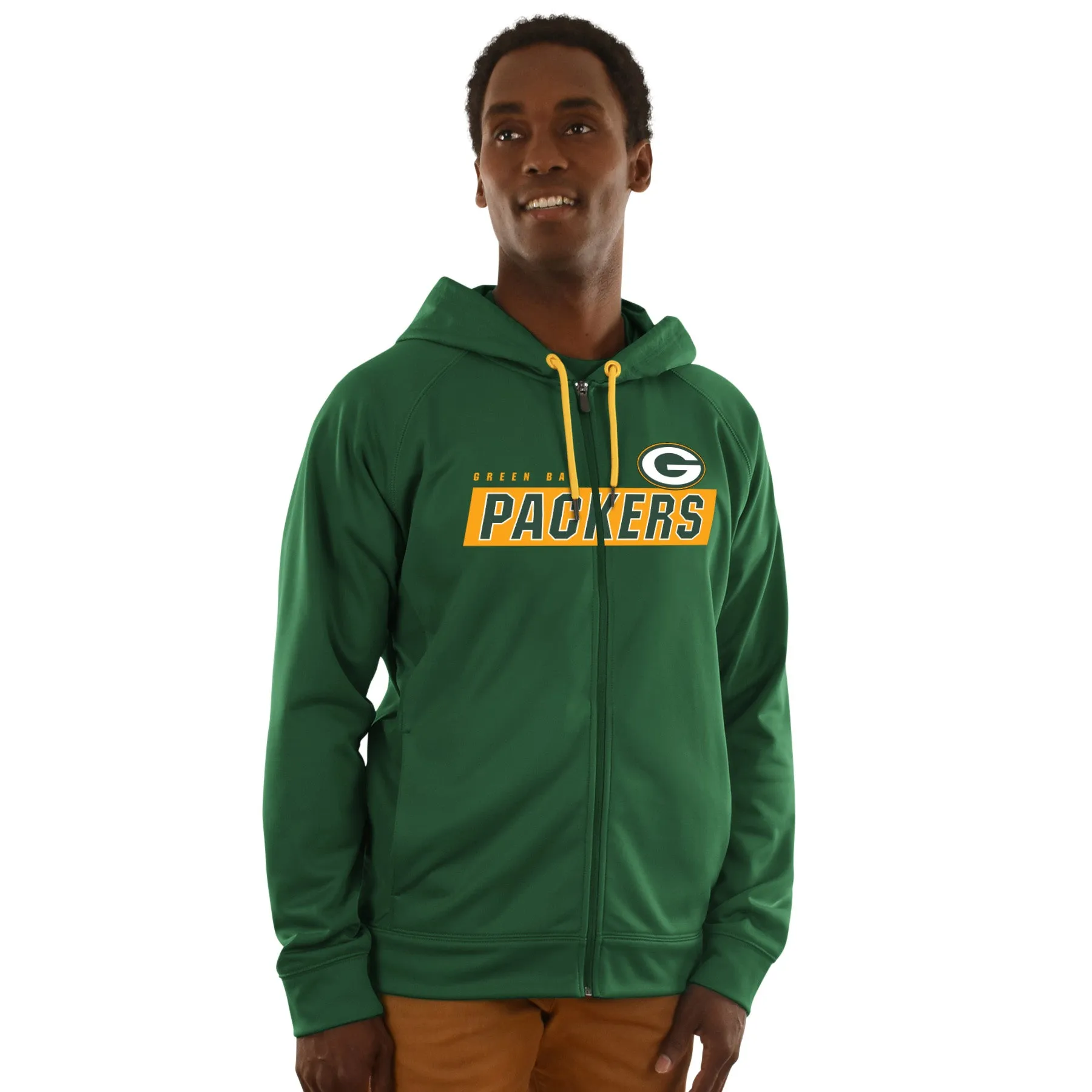 Green Bay Packers Game Elite Zip-up Hoodie