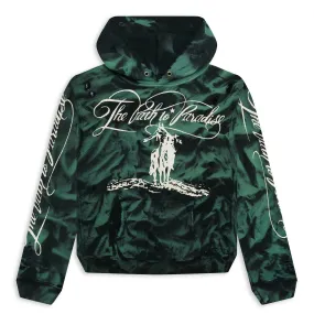 Hellstar Paradise Green Marble Hoodie