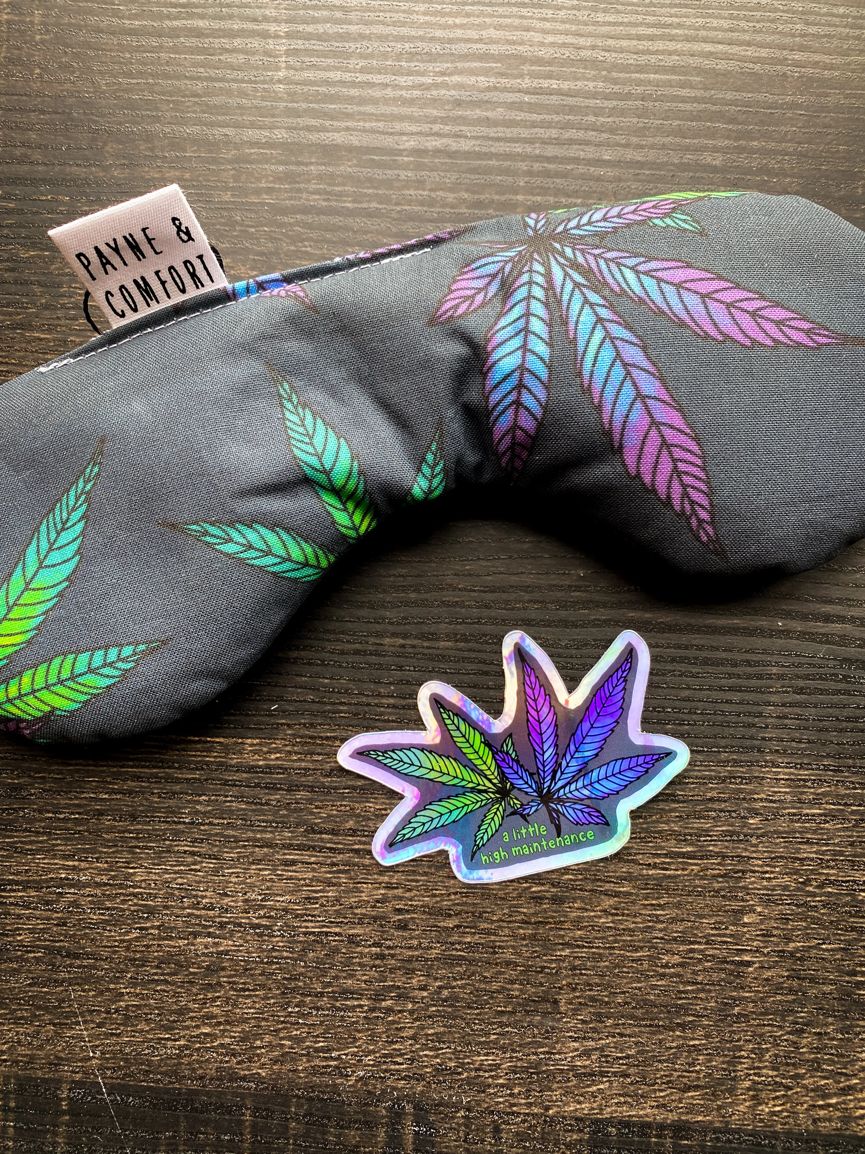 High Maintenance Holographic Sticker