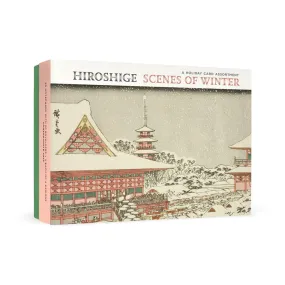 Hiroshige: Scenes of Winter Holiday Boxed Holiday Cards