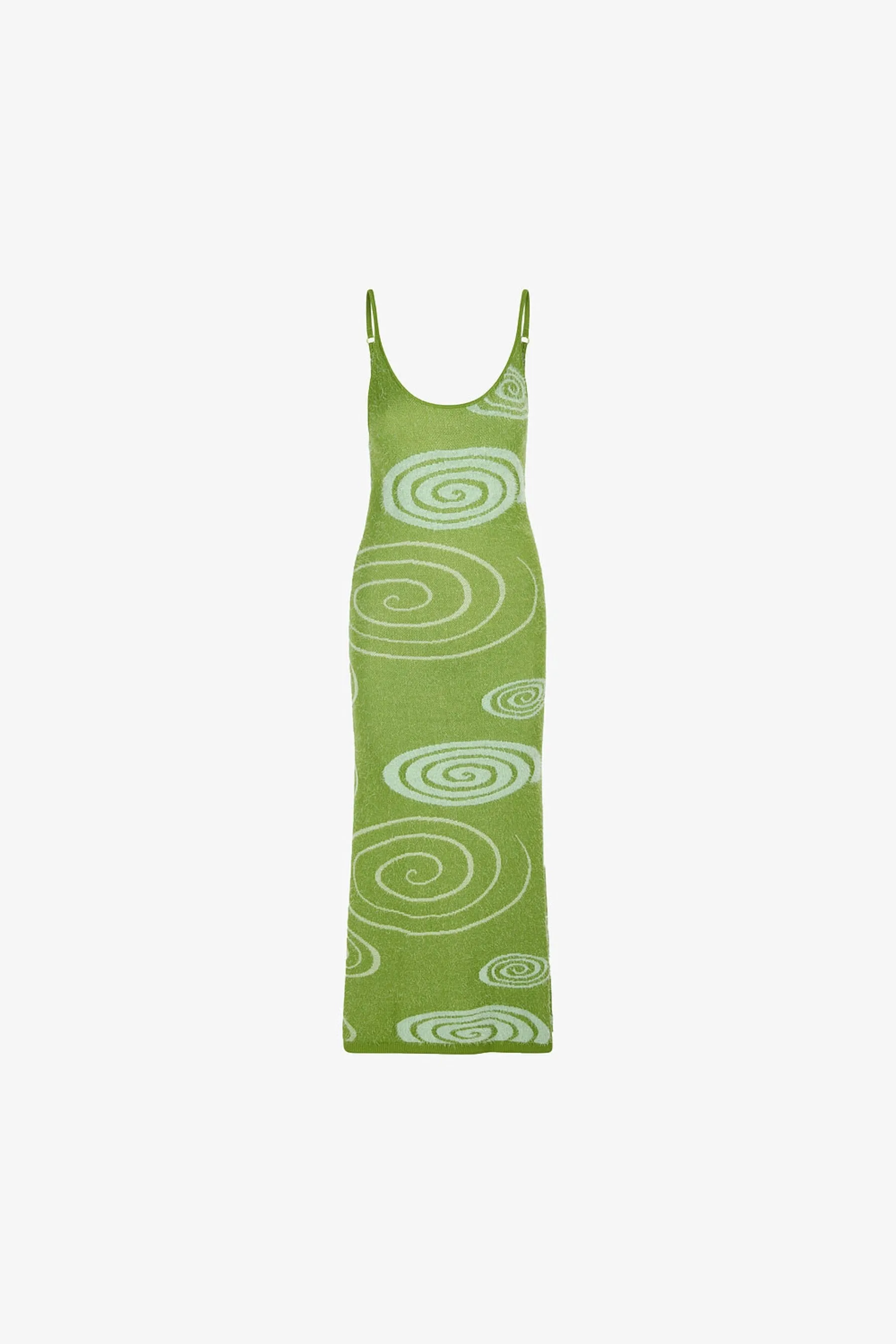 Hockney Dress - Grass Green Galaxy