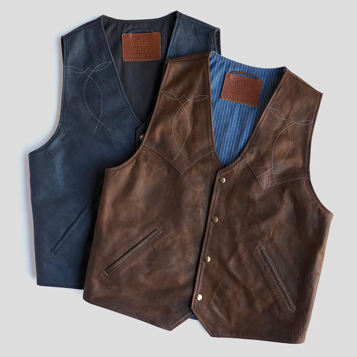 Indy Bison Austin Vest No.450 | Brown