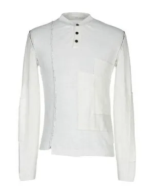 Isabel Benenato Man Jumper Ivory L INT