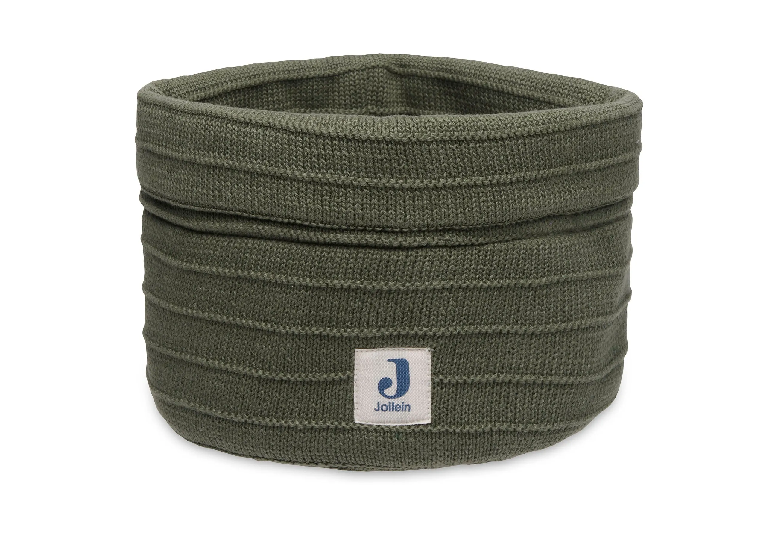 Jollein Storage basket for Commode | Pure Knit Leaf Green