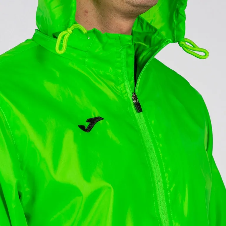 Joma giacca antipioggia Rain Jacket Iris 100087.020 verde fluorescente