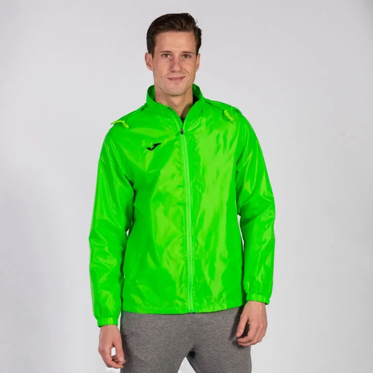 Joma giacca antipioggia Rain Jacket Iris 100087.020 verde fluorescente