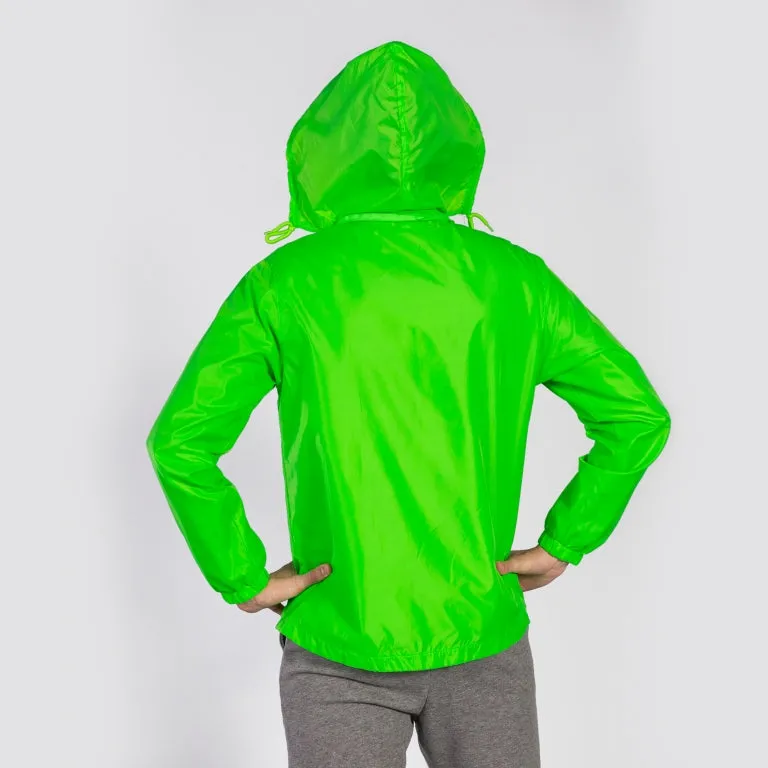 Joma giacca antipioggia Rain Jacket Iris 100087.020 verde fluorescente