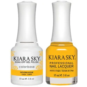 Kiara Sky All-in-One Gel   Polish Duo - 5095 Golden Hour