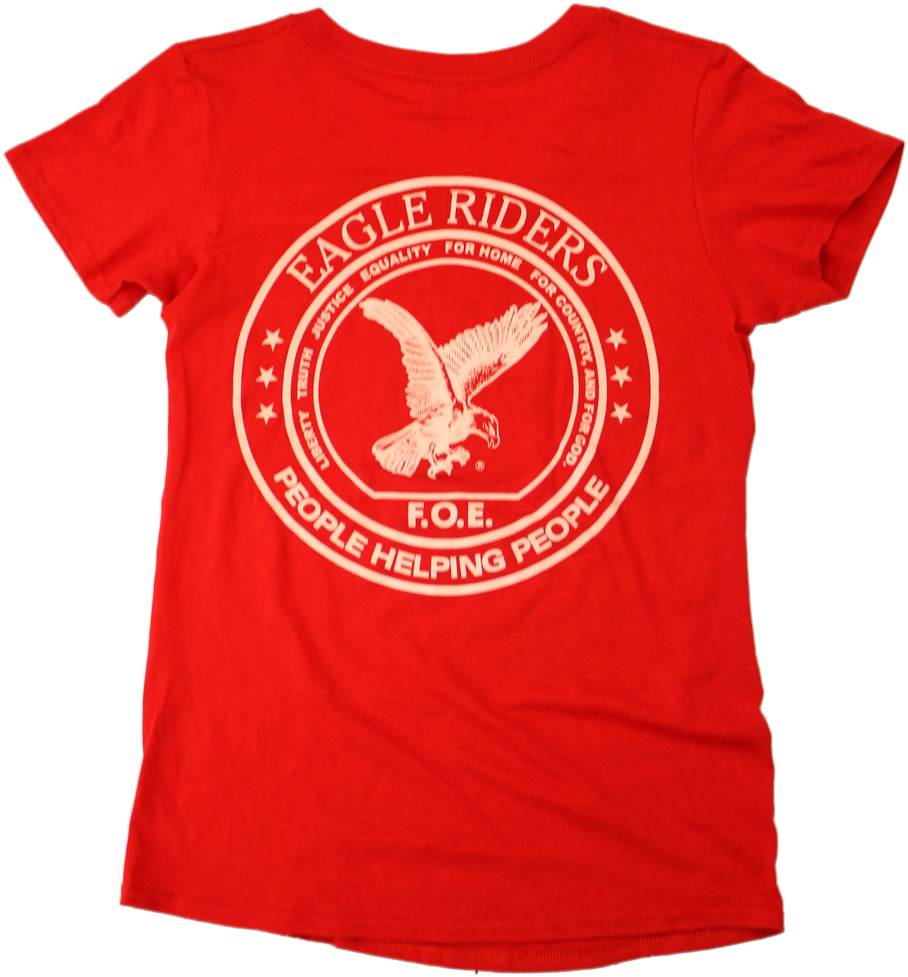 Ladies' Eagle Riders T-Shirt (Back Only) (#32)