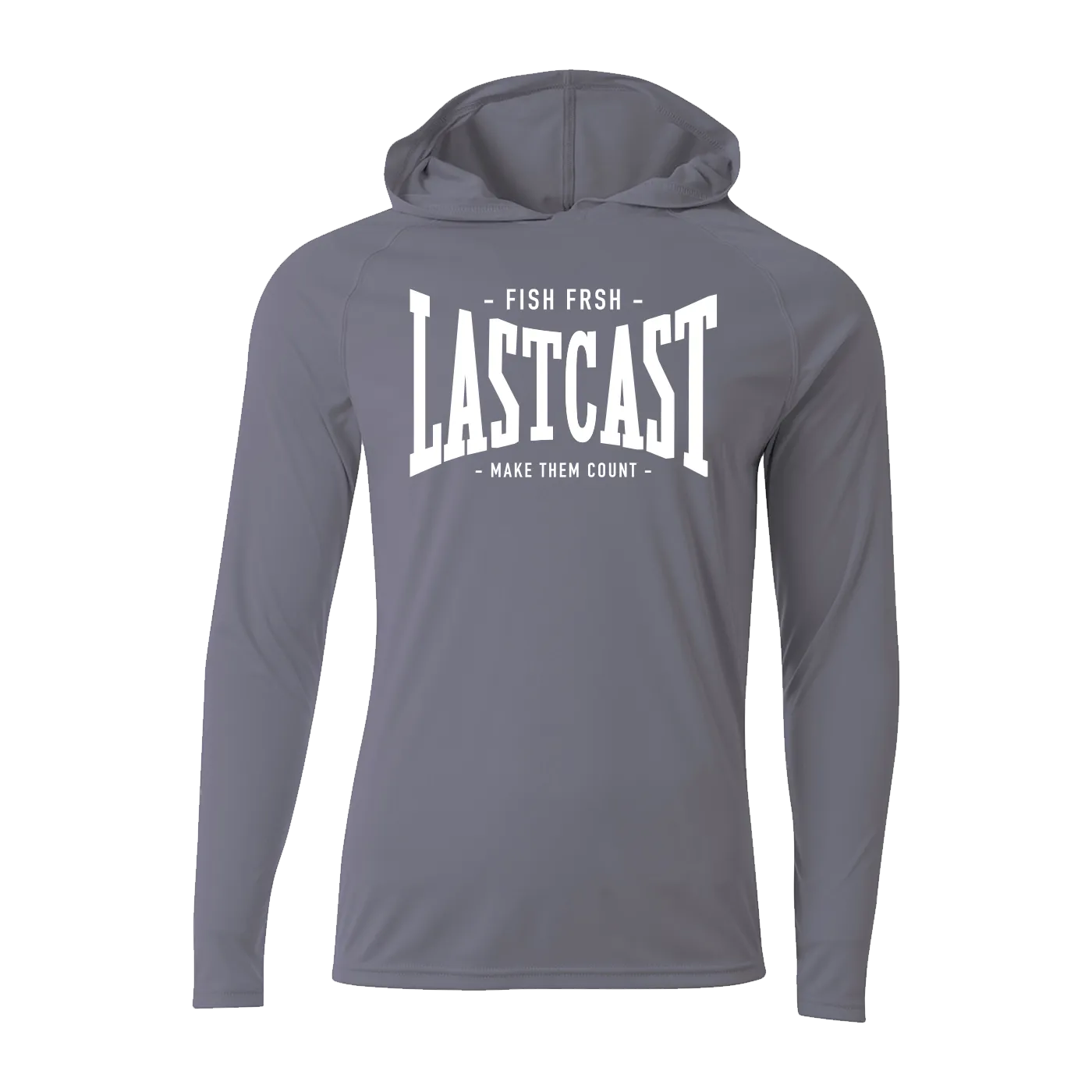 #LASTCAST Performance Long Sleeve Hoodie