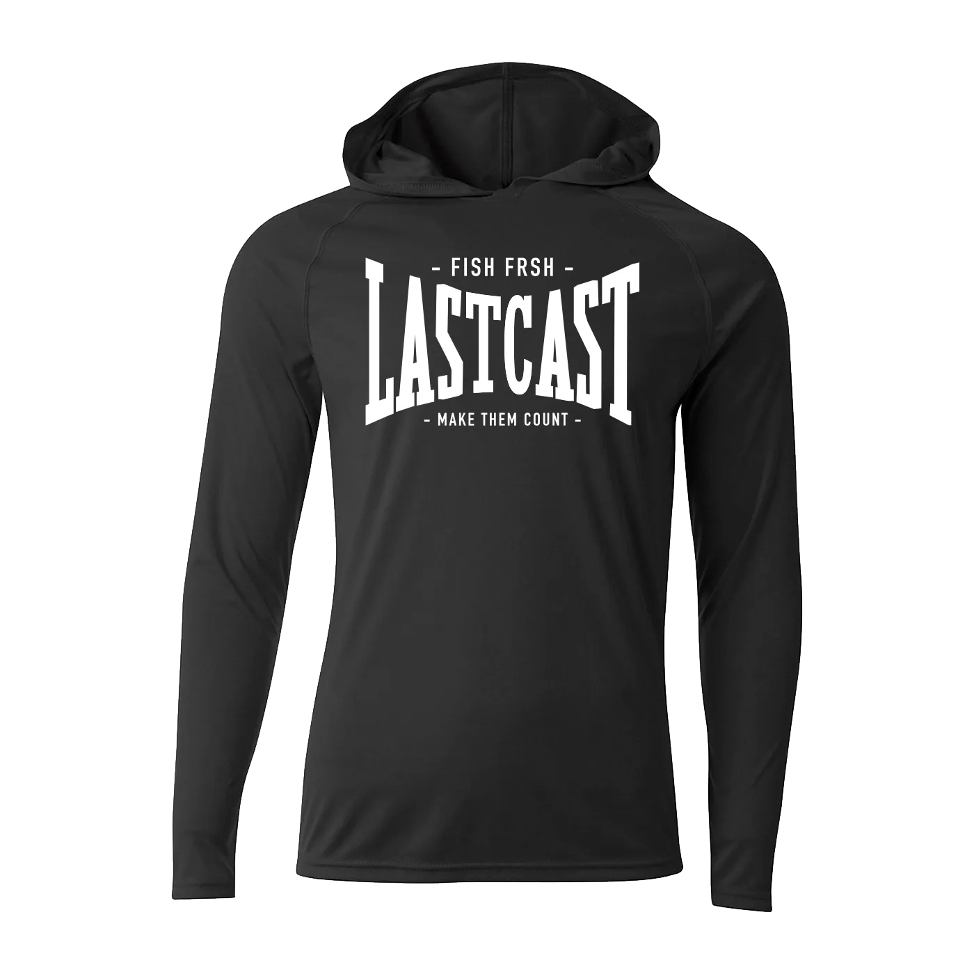 #LASTCAST Performance Long Sleeve Hoodie