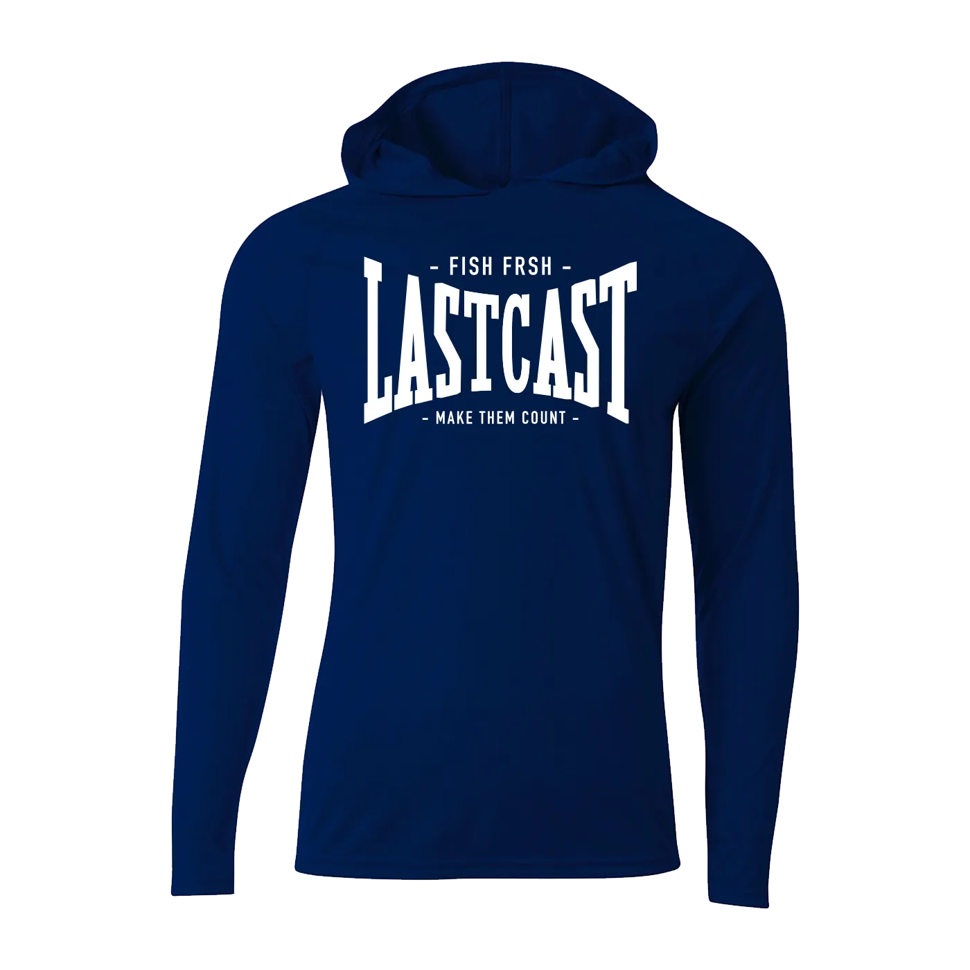 #LASTCAST Performance Long Sleeve Hoodie