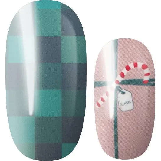 Lily And Fox - Nail Wrap - Candy Cane Lane