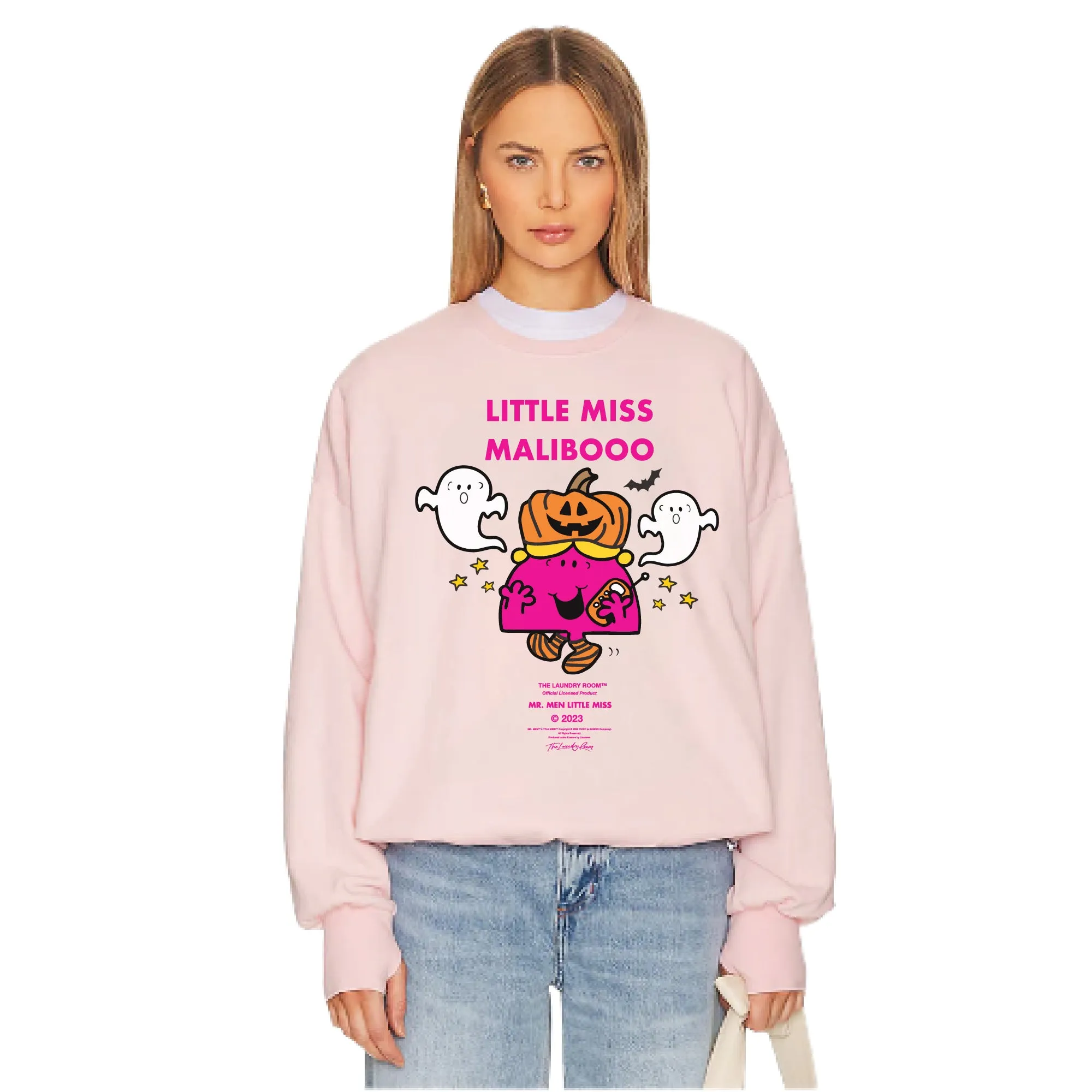 Little Miss Malibooo - Jump Jumper - Blush Pink