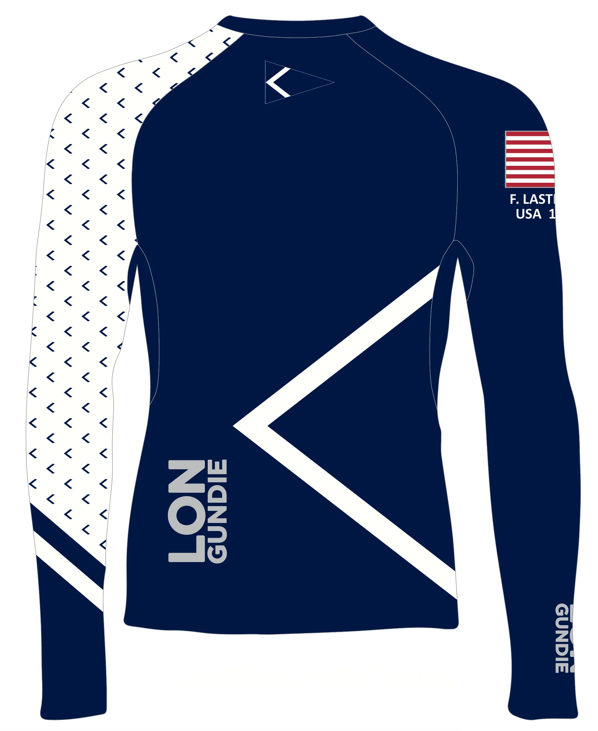 MEN TECH-TEE TOP LONG SLEEVE NAVY | CALIFORNIA YACHT CLUB | PSNLZ'D