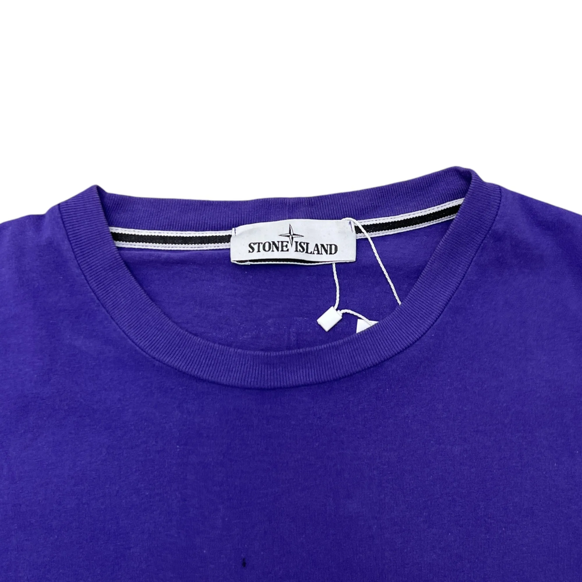 Men's Logo T-Shirt Purple Size L