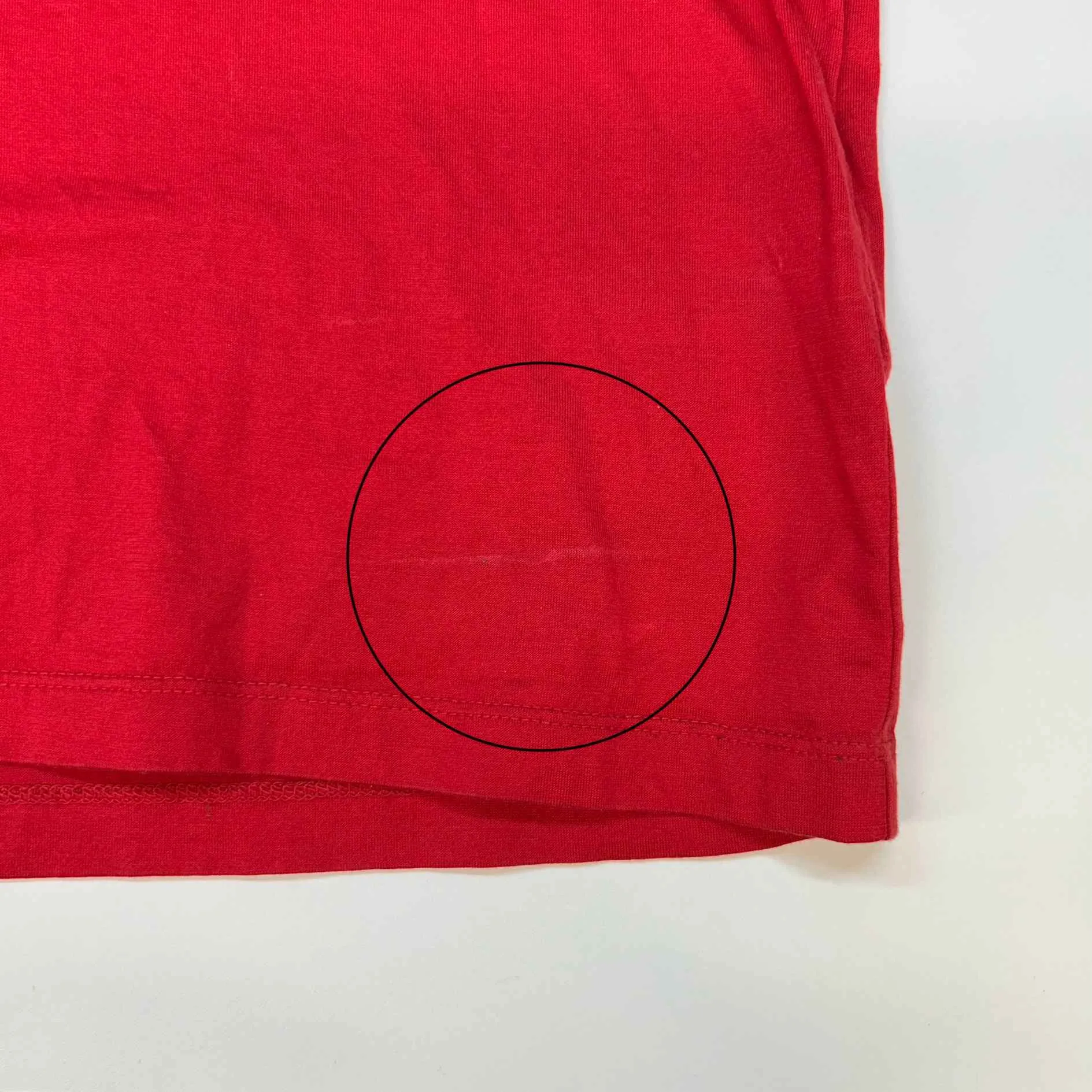 Men's Maglia Logo T-Shirt Red Size S