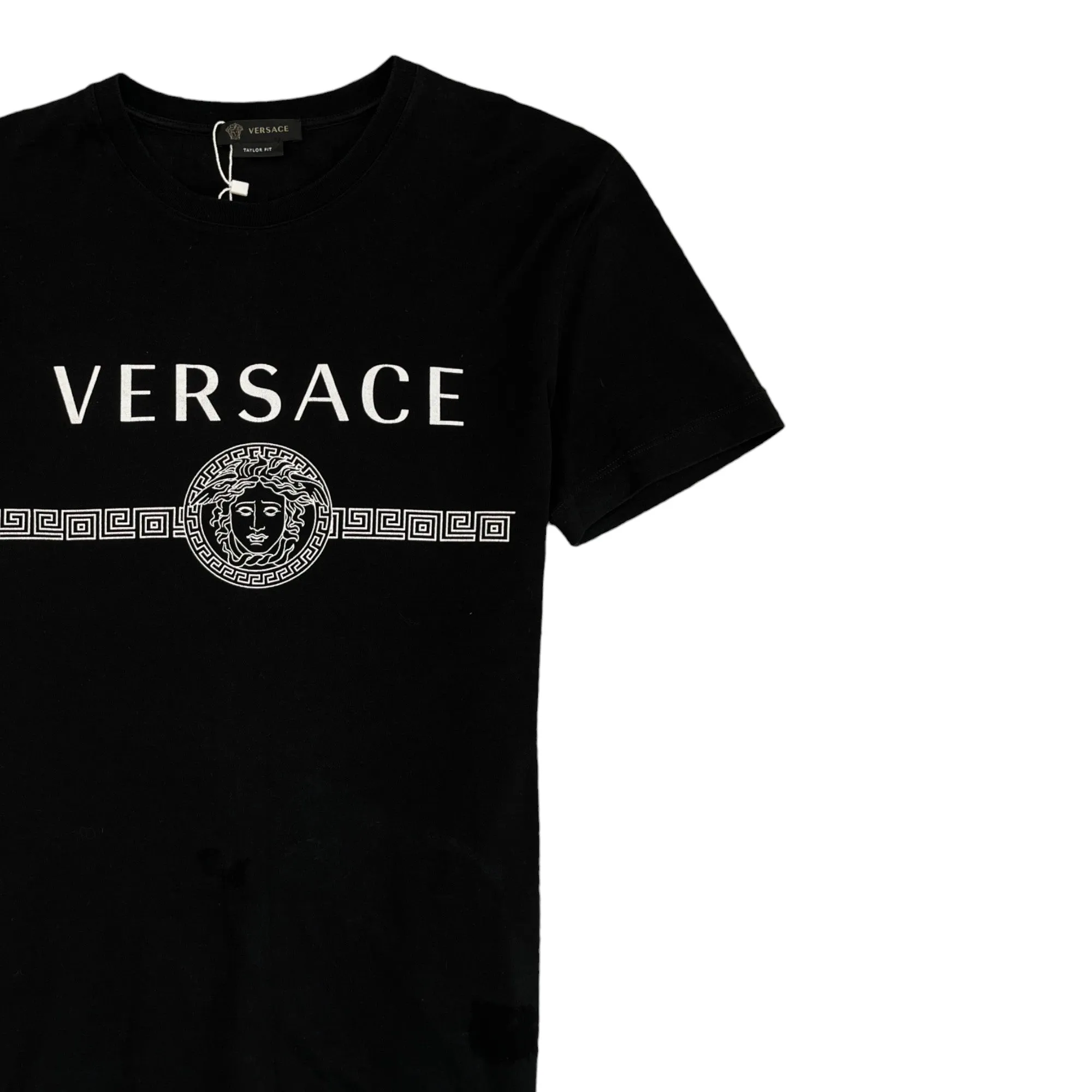 Men's Medusa Logo T-Shirt Black Size S