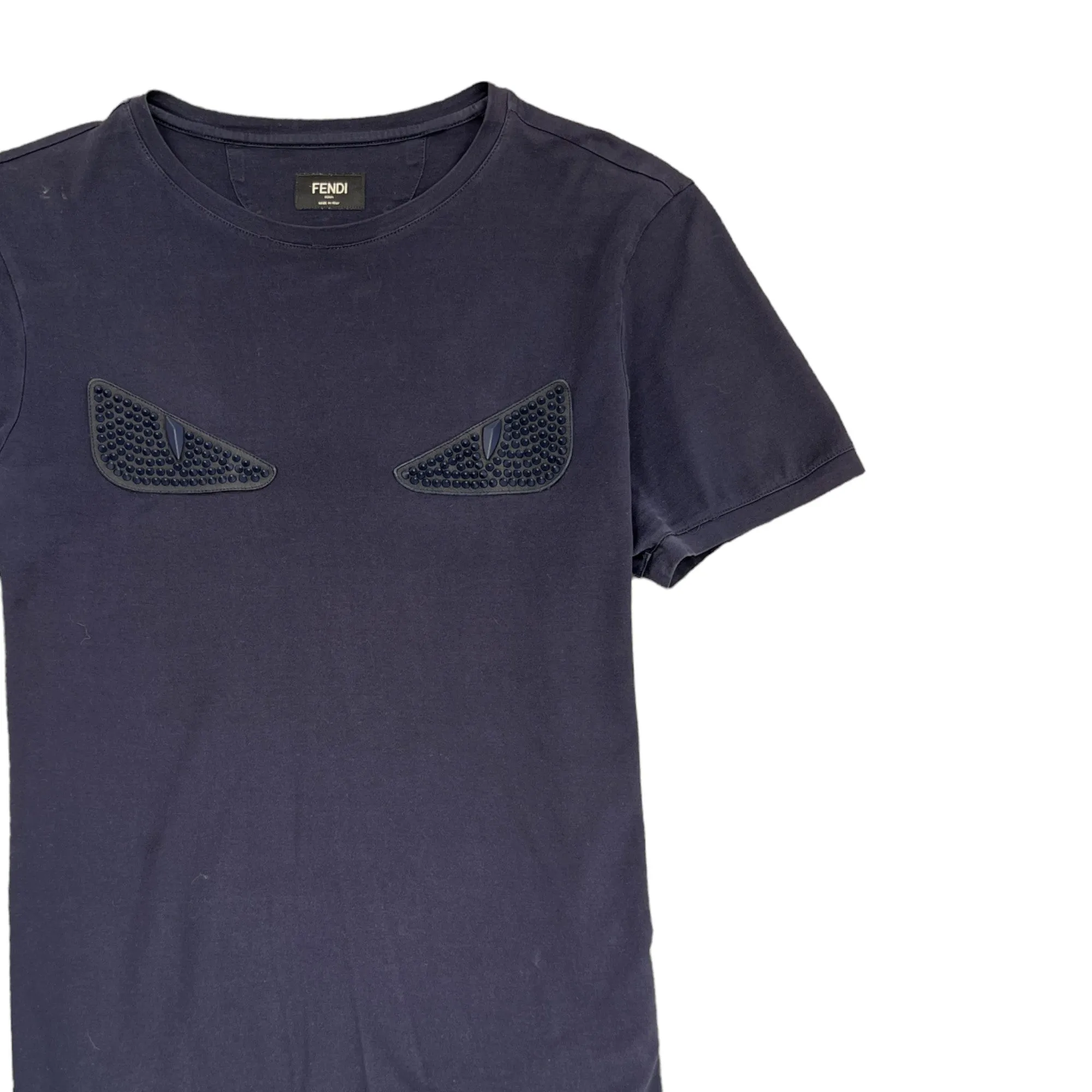 Men's Monster Eye T-Shirt Navy Size IT 48 / UK M