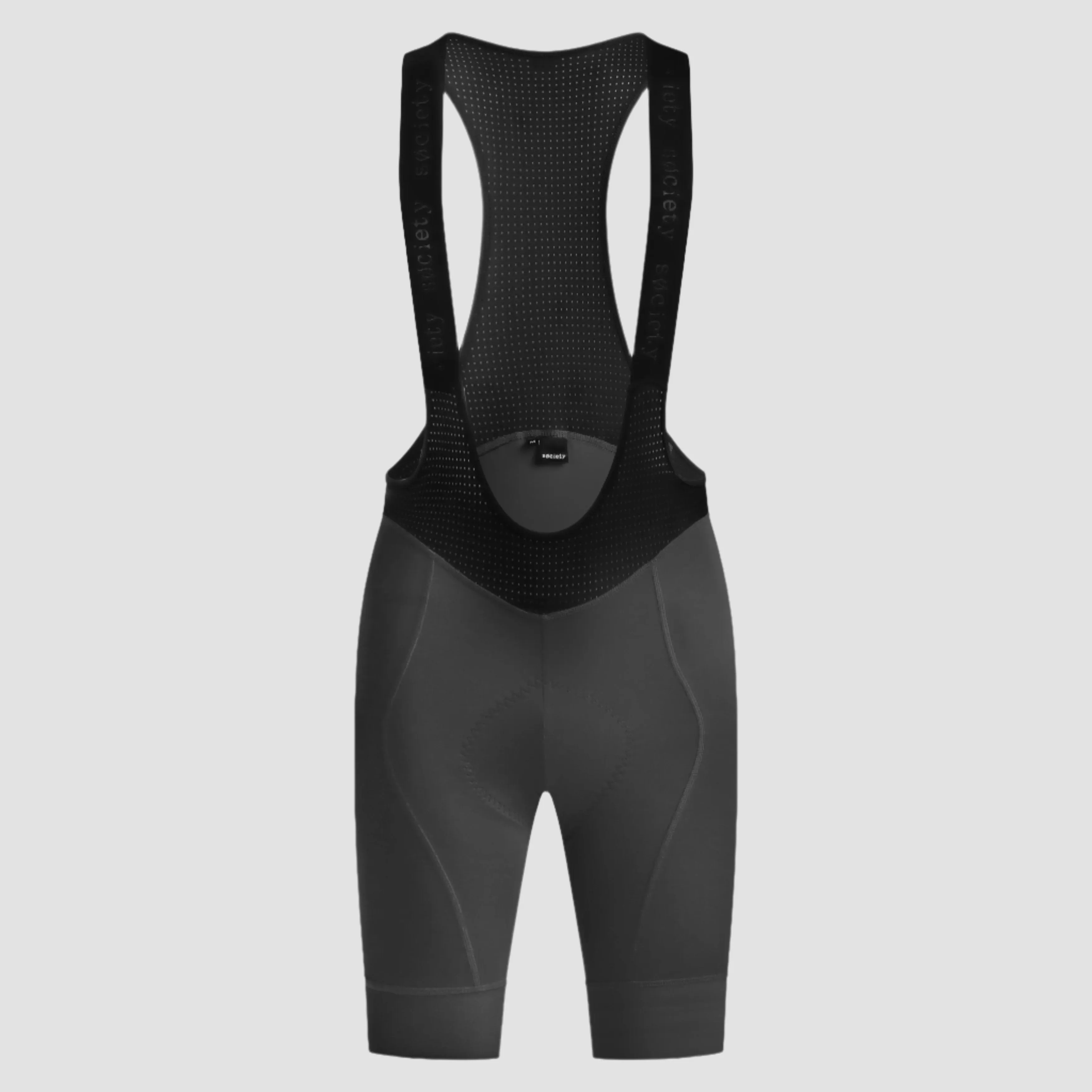 Mens Omni Bib Shorts (Gun Metal)