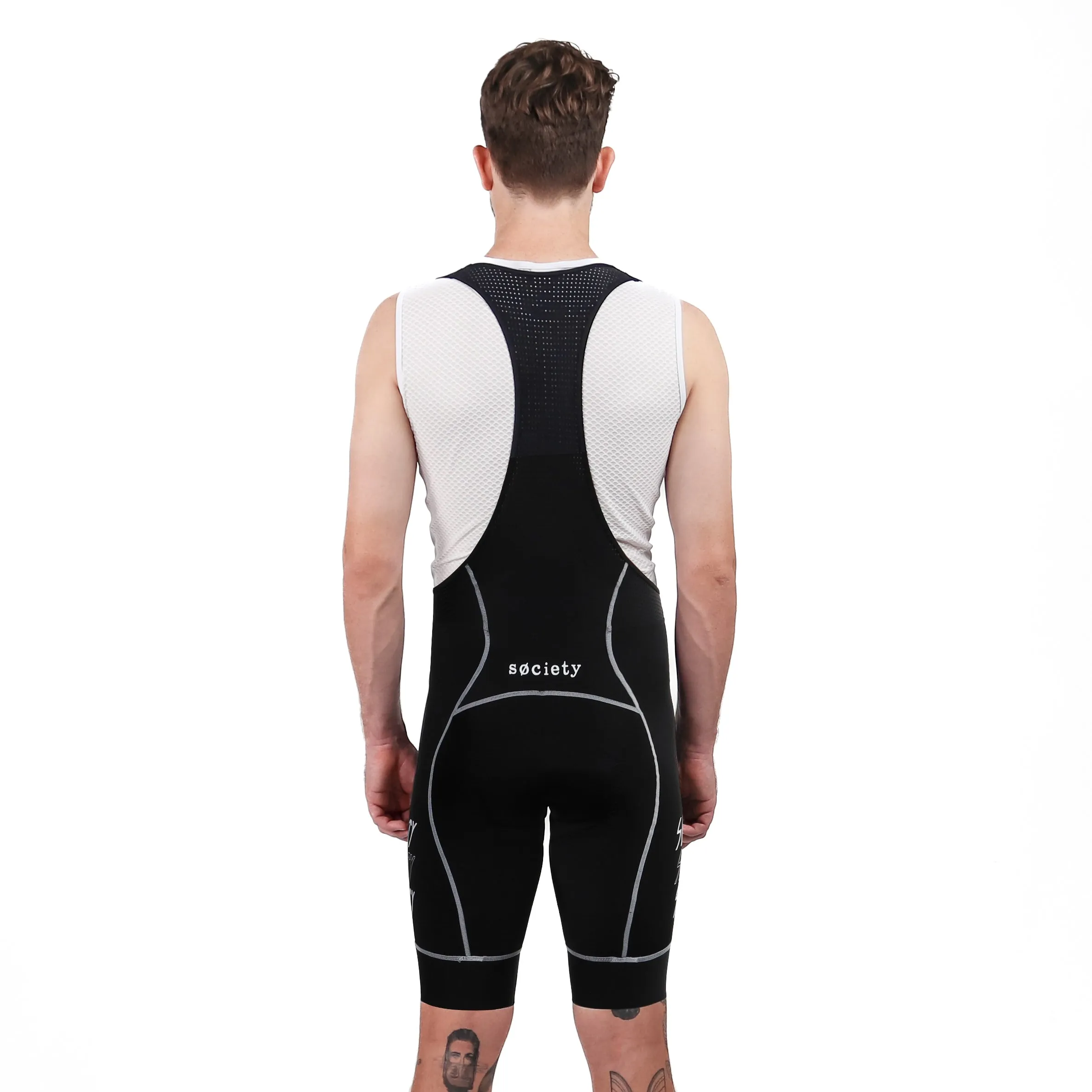 Mens Omni HyperStack Bib Shorts (Black)