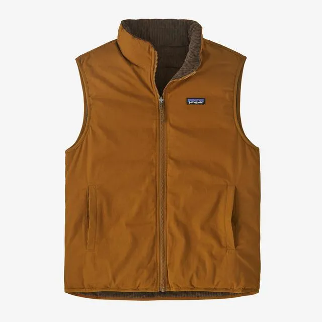 Men's Reversible Cotton Down Vest