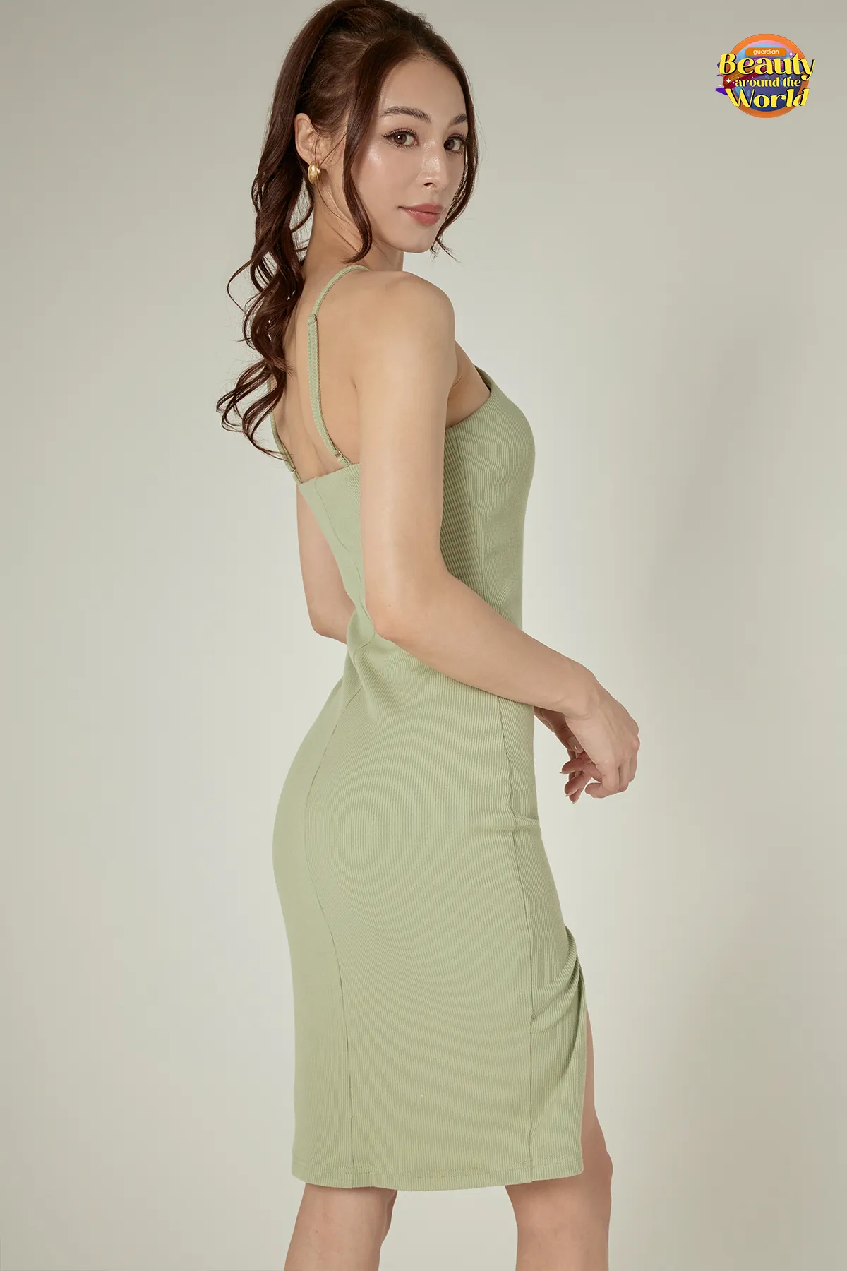 Mi Halter Dress (Green)