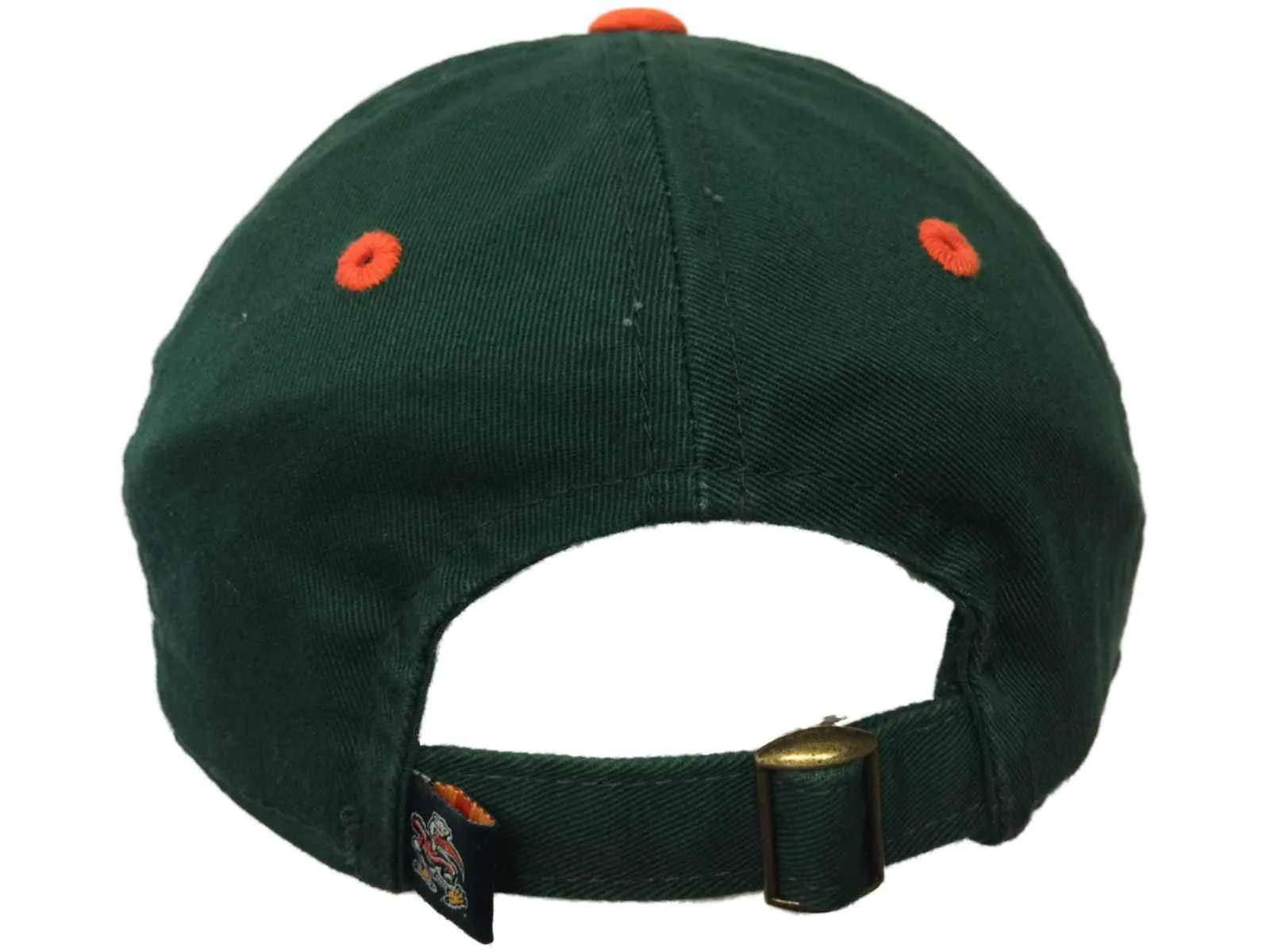 Miami Hurricanes TOW Youth Rookie Green Crew Adjustable Slouch Hat Cap