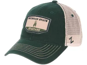 Michigan State Spartans Zephyr "Trademark" Beaumont Tower Mesh Adj. Hat Cap