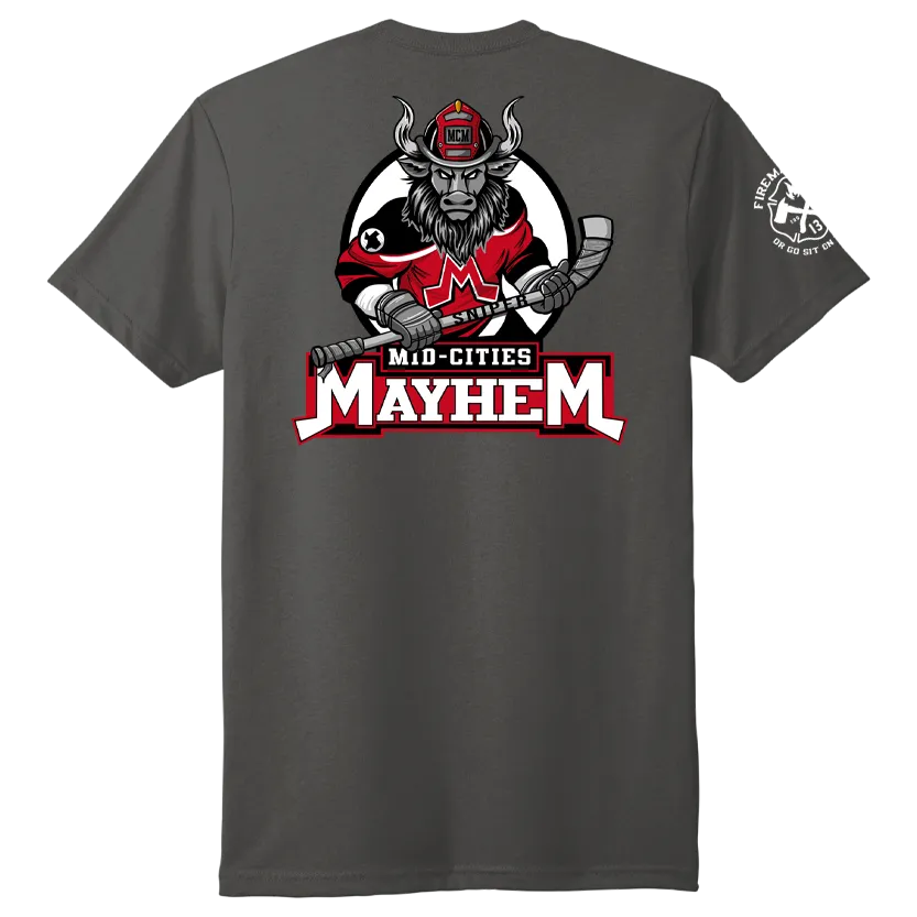 Mid-Cities Mayhem - Grey Tee