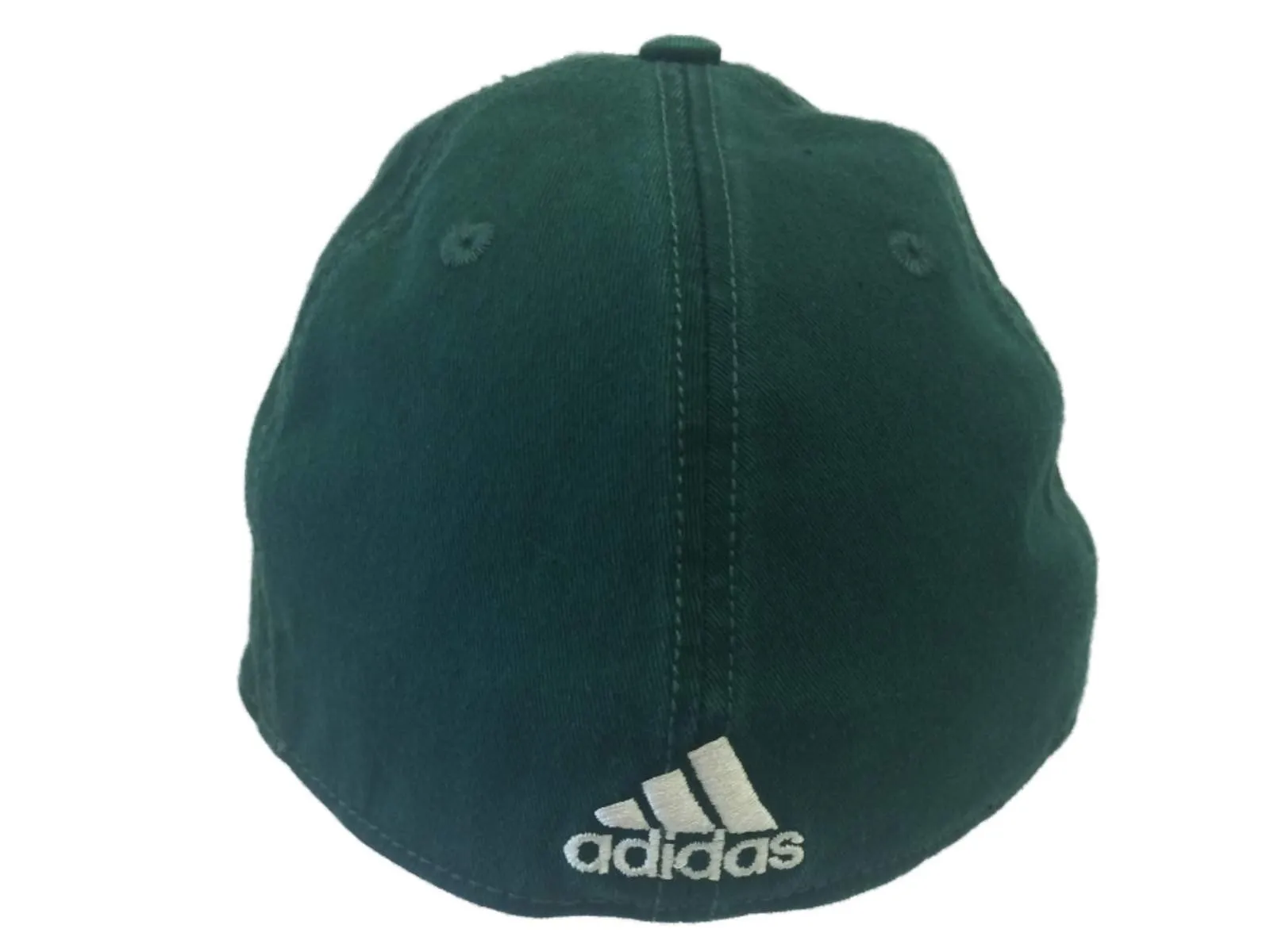 Milwaukee Bucks Adidas Green Flexfit Superflex Slouch Relax Hat Cap (S/M)