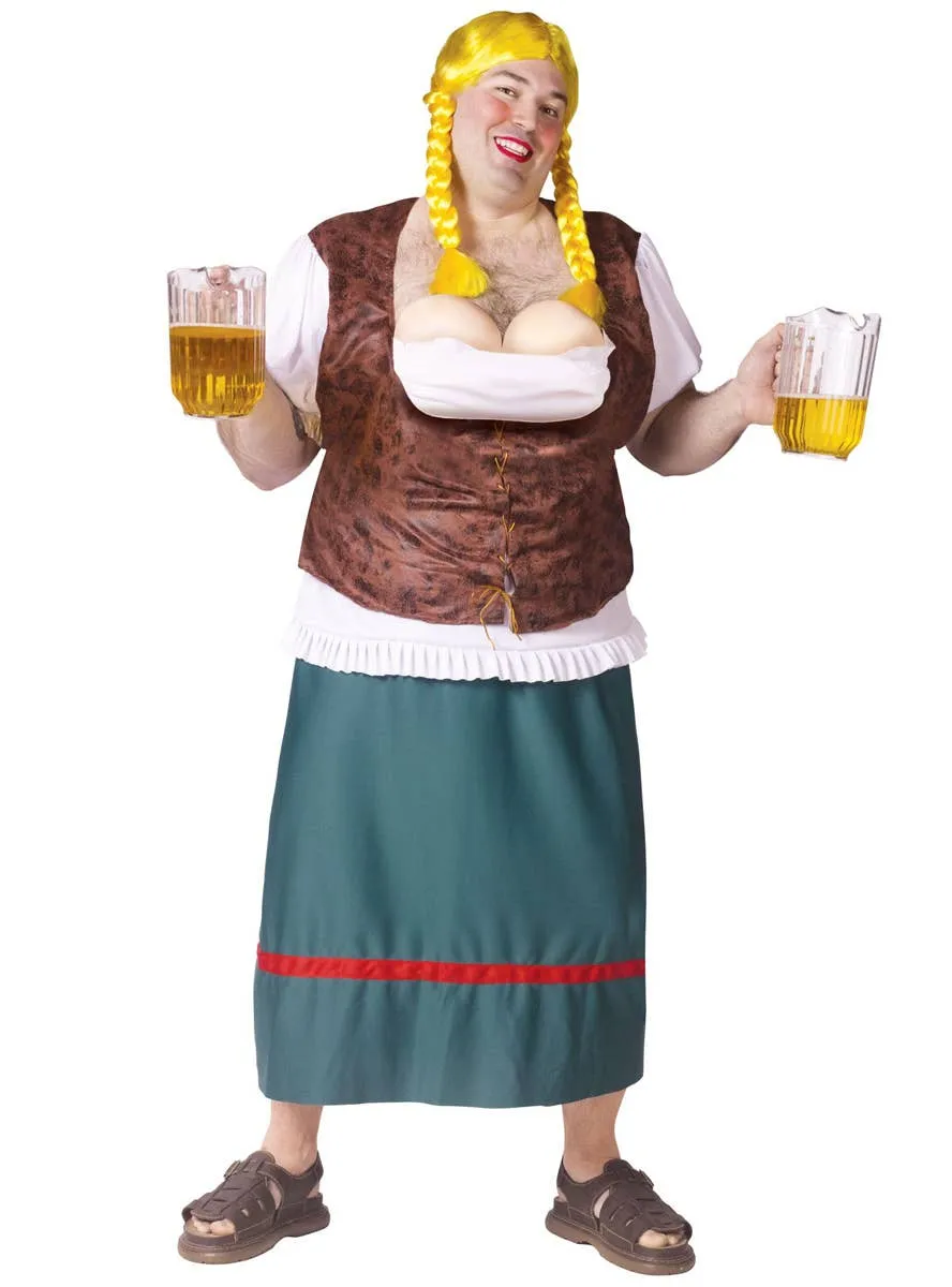 Miss Oktoberbreasts Beer Wench Plus Size Mens Costume