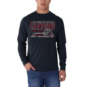 New England Patriots 47 Brand 2014 AFC Champions Navy Long Sleeve T-Shirt