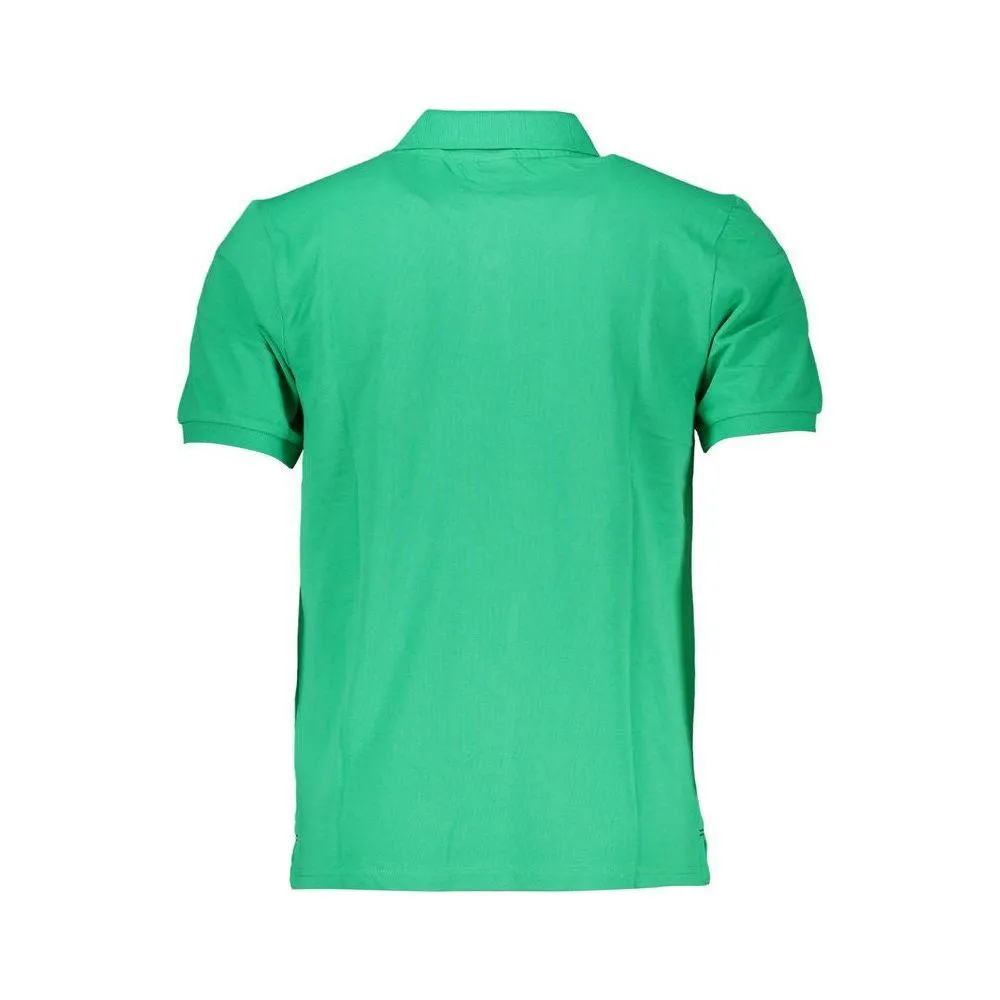 North Sails Green Cotton Polo Shirt