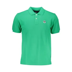 North Sails Green Cotton Polo Shirt