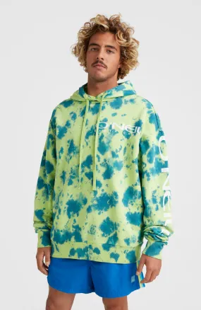 Oakes Hoodie | Green Tie Dye